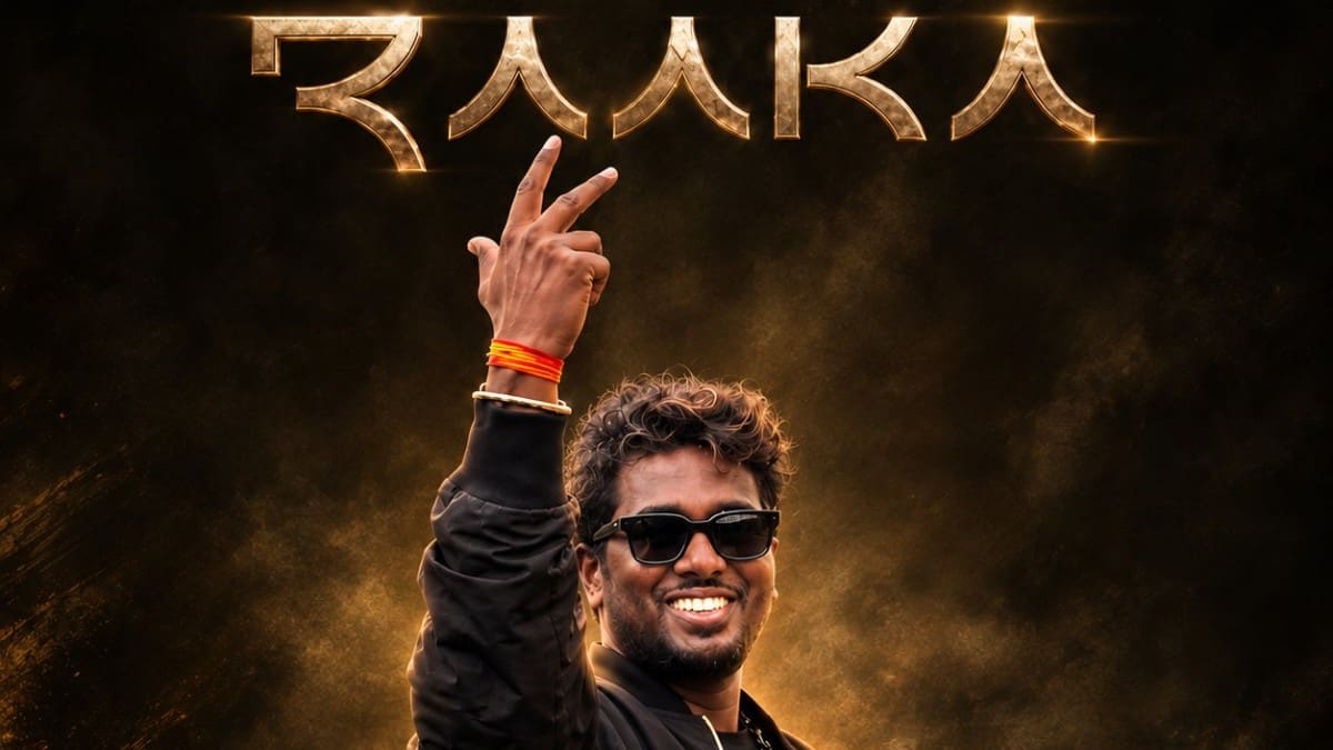 Atlee with Raaka stars Allu Arjun and Deepika Padukone alongside his five-film box-office record